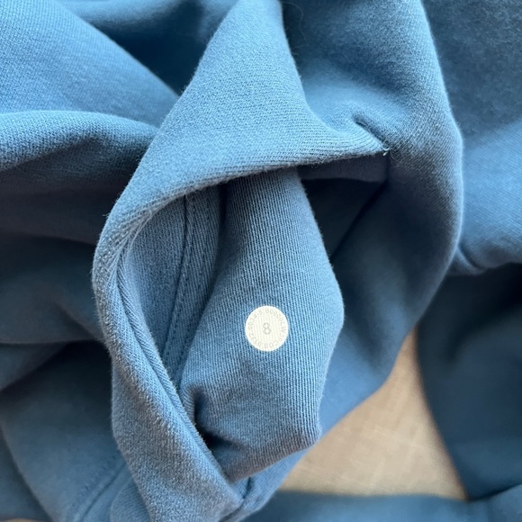 Lululemon Loungeful Hoodie in Soft Denim | Size 8 - Picture 9 of 11